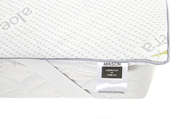 Фото - Наматрасник детский MirSon №1014 Alberto Wool Seasons Aloe Vera 70х130 см (2200001494961)