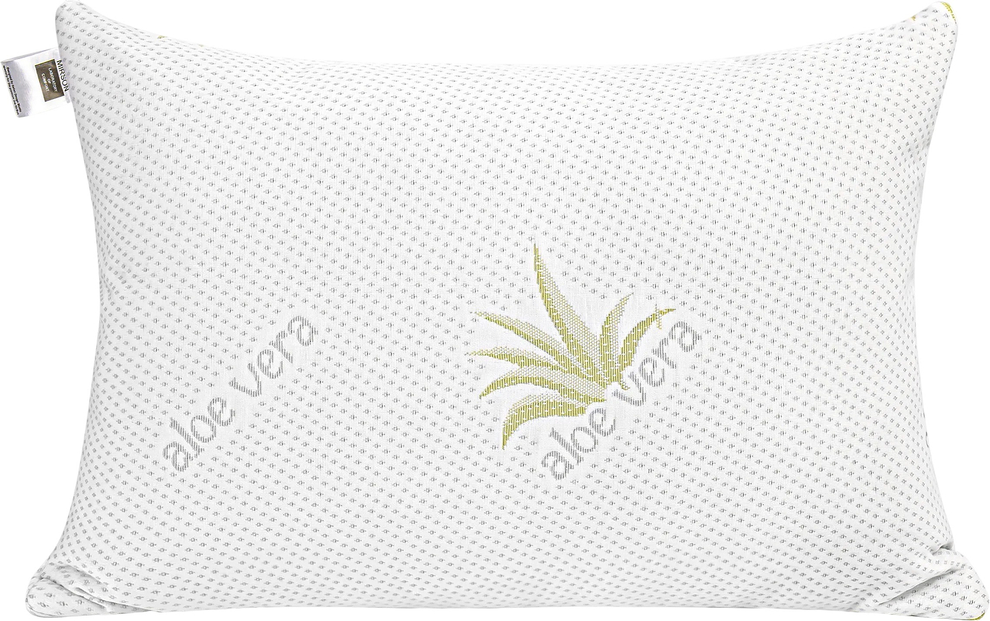 Подушка стандартна MirSon шовкова №732 Dorotea Silk Kapok пружна 50х70 см (2200001489110)