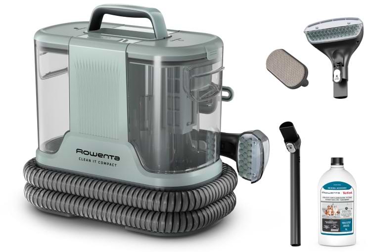 Пылесос моющий и пятновыводитель Rowenta IN3020F0 Clean It Compact  - Фото 1