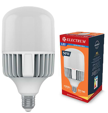 Лампочка світлодіодна Electrum 50W E27-E40 4000K (A-LP-1949)