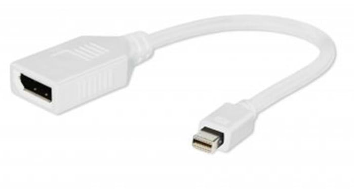 Адаптер Mini Display Port-HDMI Cablexpert Mini DisplayPort to DisplayPort (A-mDPM-DPF-001-W) - Фото 1