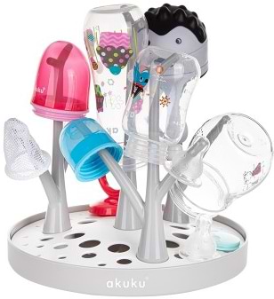 Фото - Сушка для дитячих пляшечок Akuku Дерево (A0014)