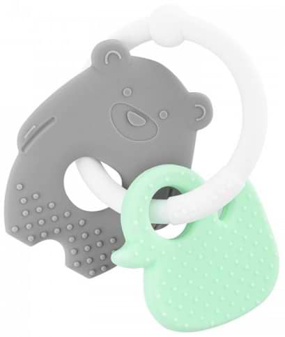 Прорезыватель Akuku Набор Медвежонок/Утенок (A0126)