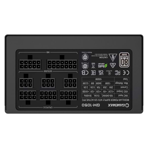 Фото - Блок живлення для ПК Gamemax GM-1050 Modular