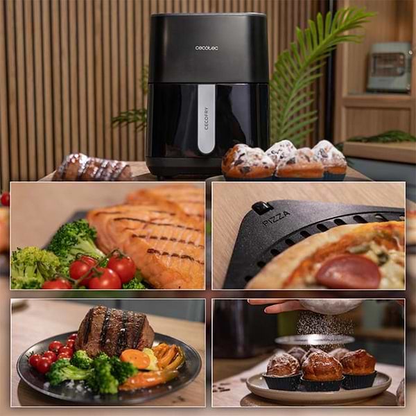 Фото - Мультипіч Cecotec Cecofry&Grill Duoheat 4000