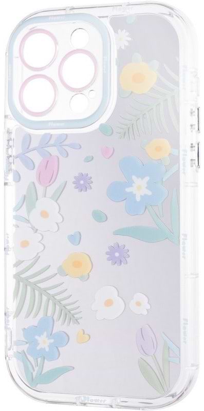 Фото - Чехол для смартфона Gelius Mirror Case for iPhone 15 Pro Max Flowers (101632)