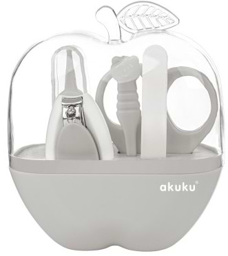 Набор детских маникюрных принадлежностей Akuku Яблуко (A0473)