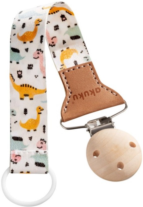 Фото - Тримач пустушок Akuku Dinus (A0580)