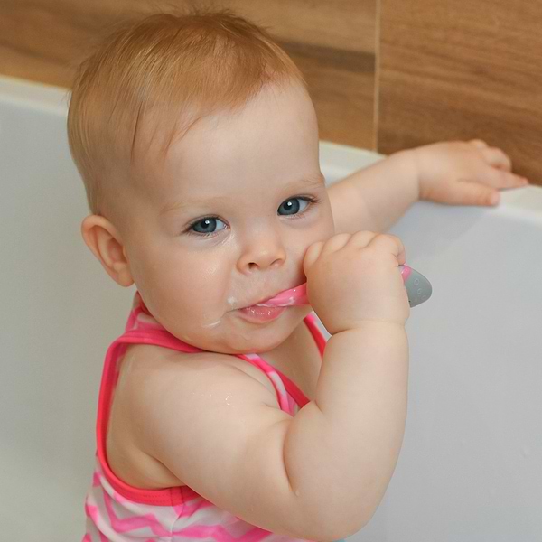 Фото - Зубна щітка мануальна дитяча Akuku рожева (A0677)