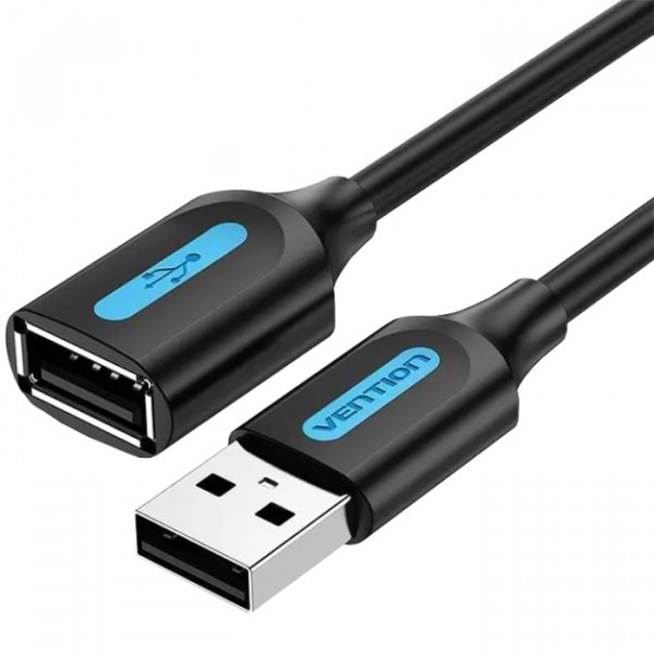 Кабель USB type A - USB type A Vention USB 2.0 M - USB 2.0 F 1.5m (CBIBG)