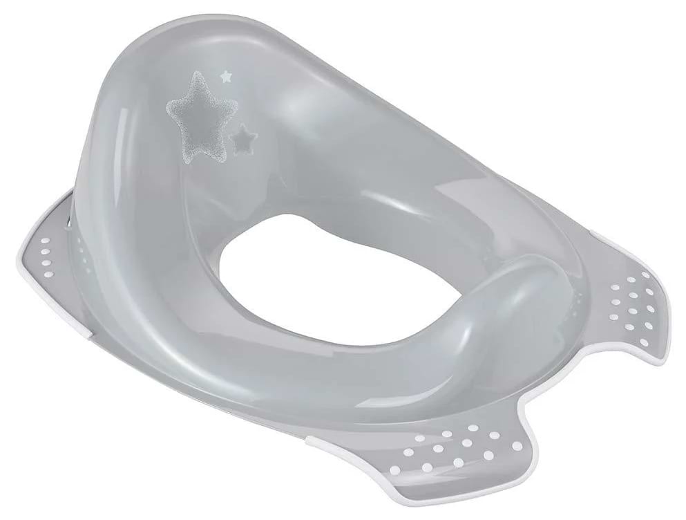 Детская накладка на унитаз классическая Keeeper Stars Серая (4881)