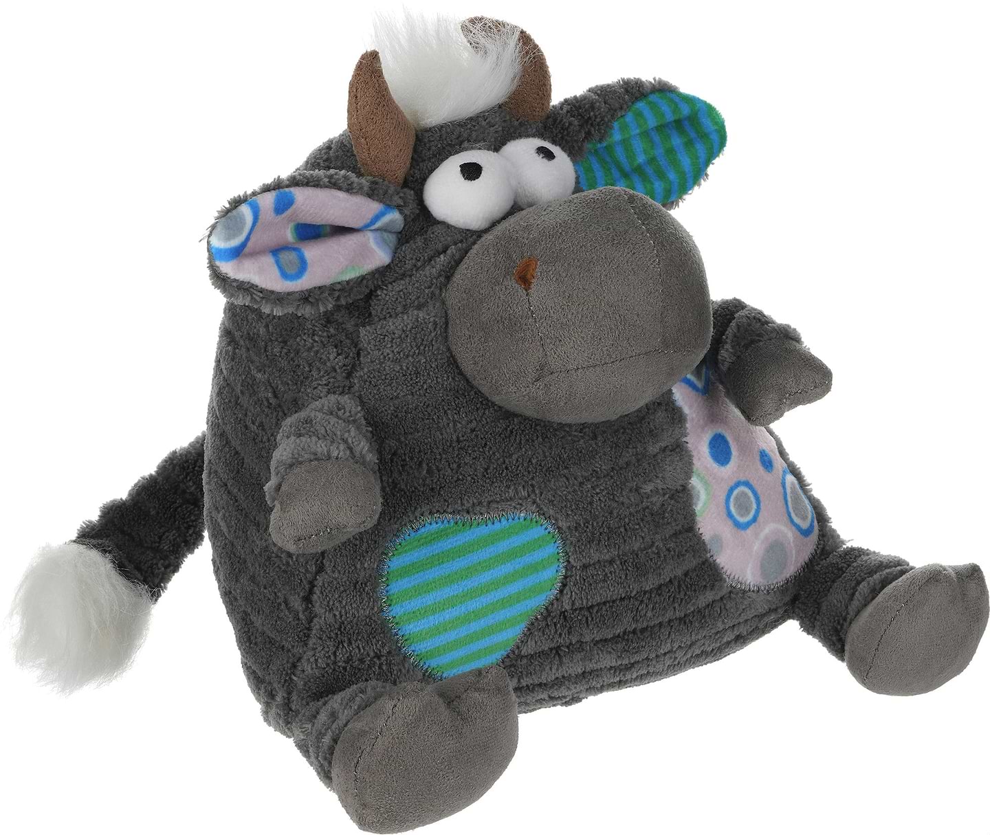 М'яка іграшка Same Toy Корова/Бик Сірий 18 см (A1004/18)