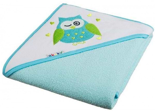 Фото - Полотенце махровое детское Akuku Turquoise (A1246)