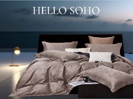 Комплект постельного белья SOHO Boutique 200х230 Butterfly Chiffon (A130103)