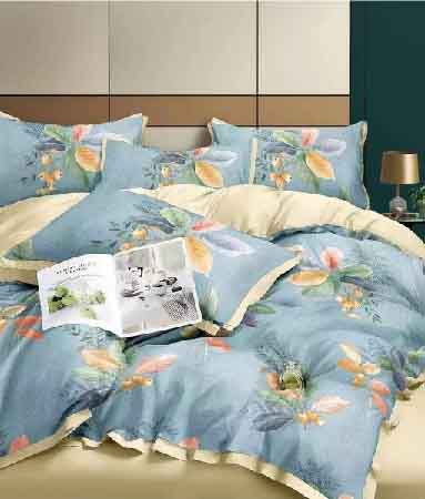 Комплект постільної білизни SOHO Elle 200х230 Floret Olive (A130214) - Фото 1