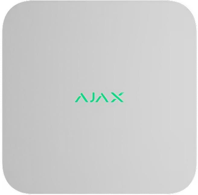 Видеорегистратор IP Ajax NVR DC White (000053908)
