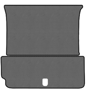 EVA килимок в багажник авто EVAtech для Model X 7 seats Tesla 2015-2017 1 покоління SUV USA (TA1672BE2SGB)