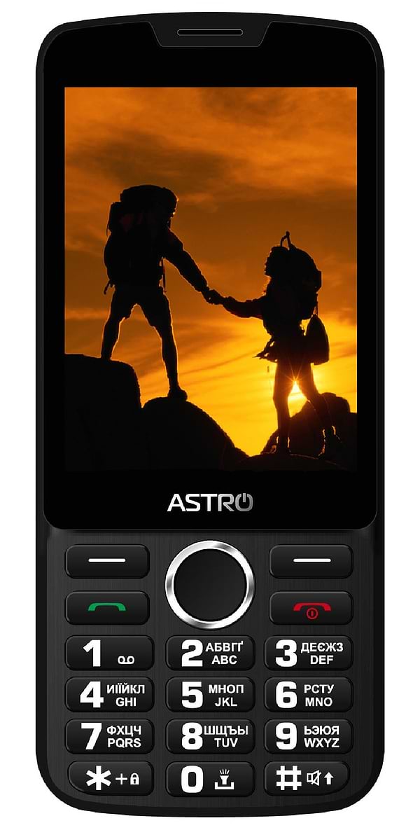 Фото - Мобільний телефон Astro A167 Black-Red