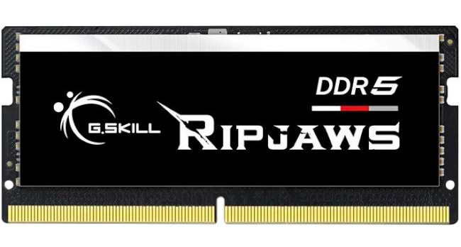 Память DDR G.Skill DDR5-5600 16GB SODIMM CL40-40-40 1.10V (F5-5600S4040A16GX1-RS)