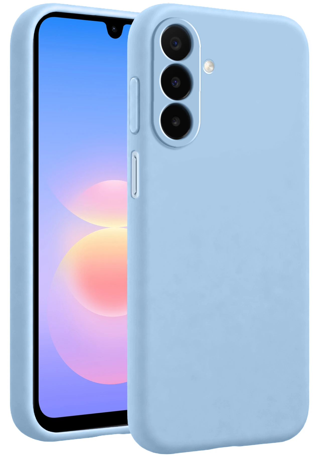 Чехол для смартфона MAKE Silicone for Samsung Galaxy A18/A17, Light Blue (MCL-SA18/SA17LB)