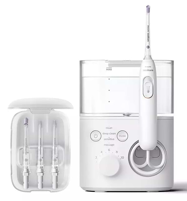 Фото - Уцінка - Іригатор Philips HX3911/40 Power Flosser 7000