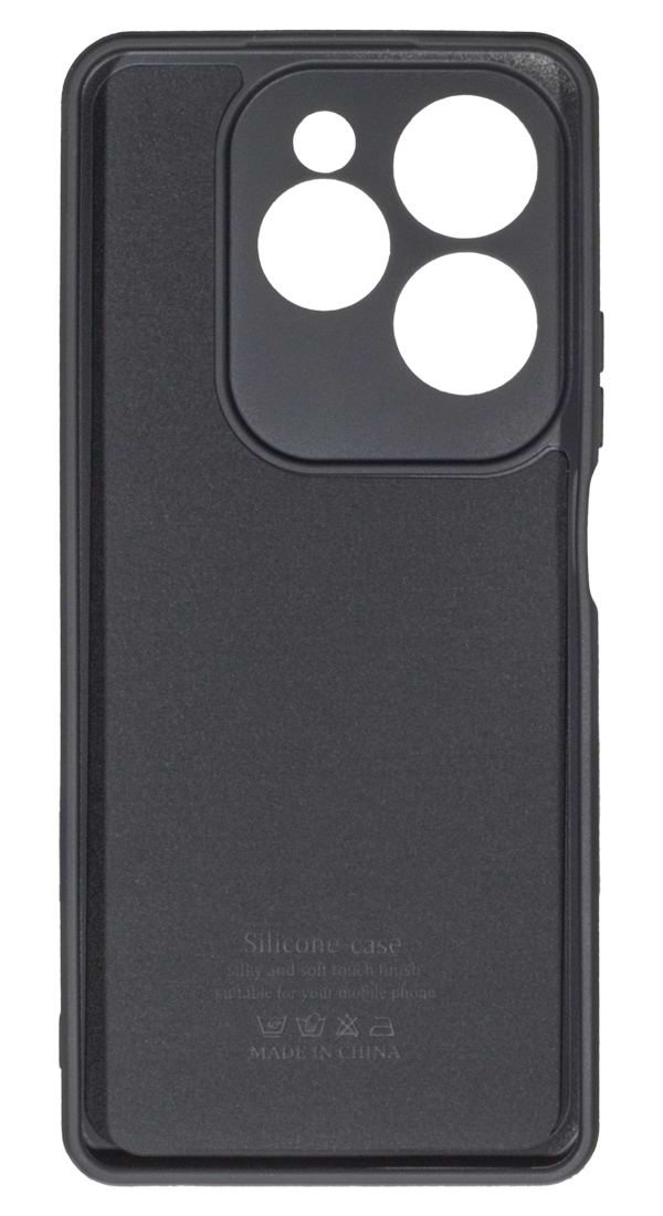 Фото - Чехол для смартфона Zarmans Soft Touch Tecno Spark 20 черный (000002393)