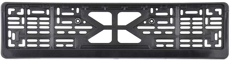 Рамка під номер Bi-Plast Premium, чорна (BP-300)