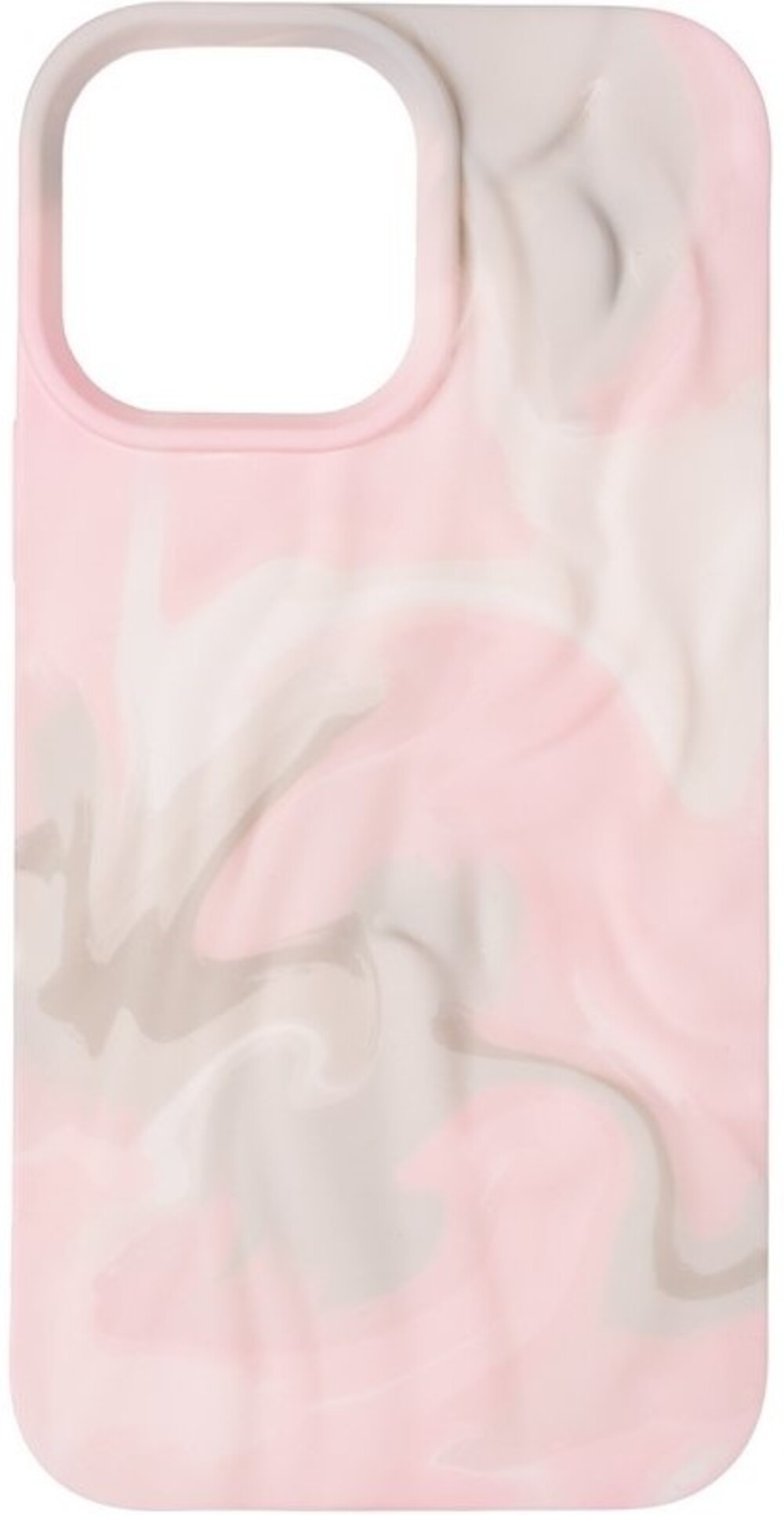 Чохол для смартфону
 Gelius Aquarelle Case for iPhone 13 Pro Max Pink (97300) - Фото 1