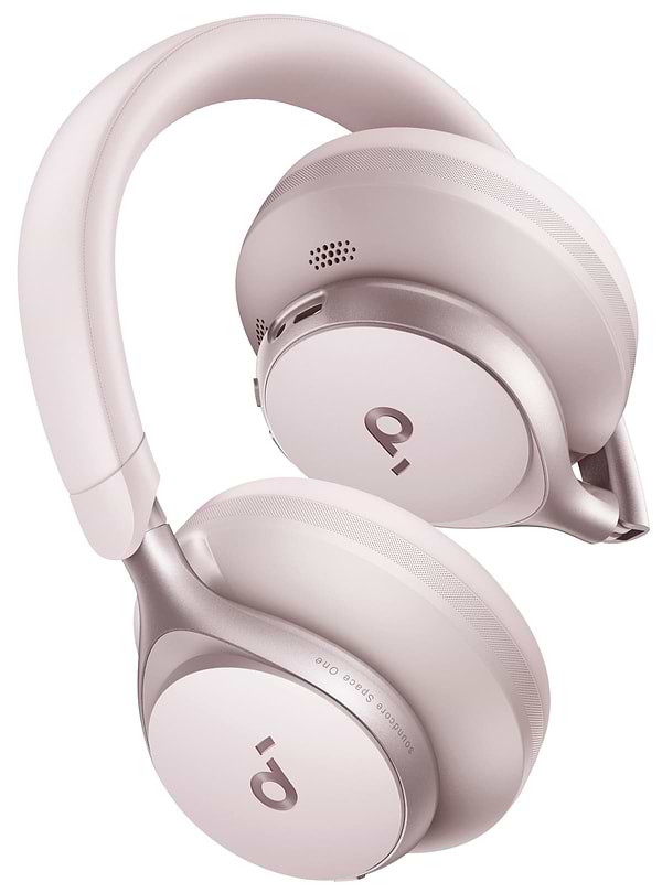 Фото - Навушники повнорозмірні бездротові Anker SoundСore Space One Pink (A3035G51)