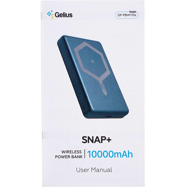 Фото - Батарея мобильная Gelius Snap+ Magnetic Wireless Charge GP-PBW110x 10000mAh (99748)