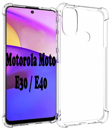 Чехол для смартфона BeCover Anti-Shock for Motorola Moto E30/E40 Clear (707882) - Фото 1