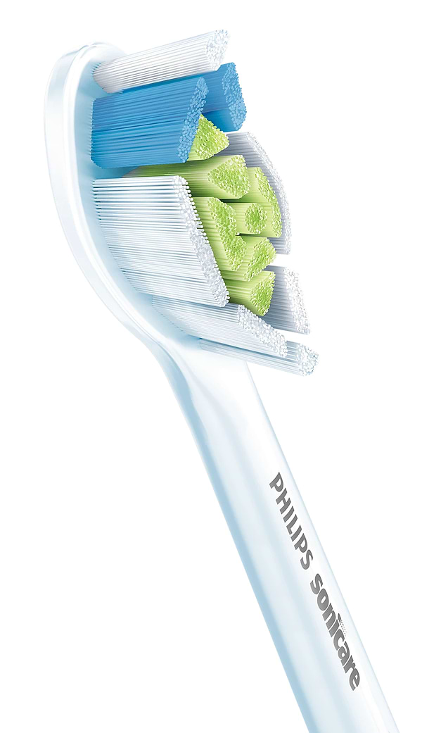 Фото - Насадка для зубної щітки Philips Sonicare HX6068/12 W2 Optimal White, 8 шт (білі)