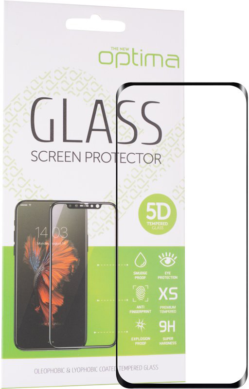 Захисне скло для смартфону Gelius Optima 5D for Xiaomi Redmi Note 15 4G Black (102639)