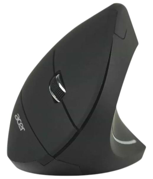 Миша бездротова Acer Vertical Wireless Mouse 2.4G Black (HP.EXPBG.009) - Фото 1