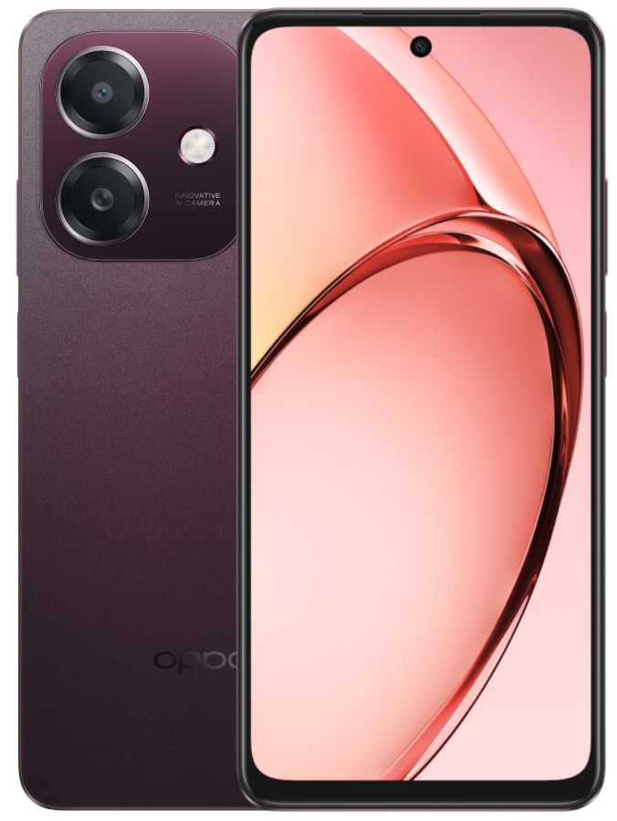 Смартфон OPPO A3x 4/128Gb Nebula Red - Фото 1