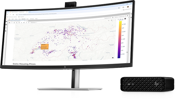 Фото - Робоча/графічна станція HP Z2 Mini G1i (A40M7ET)