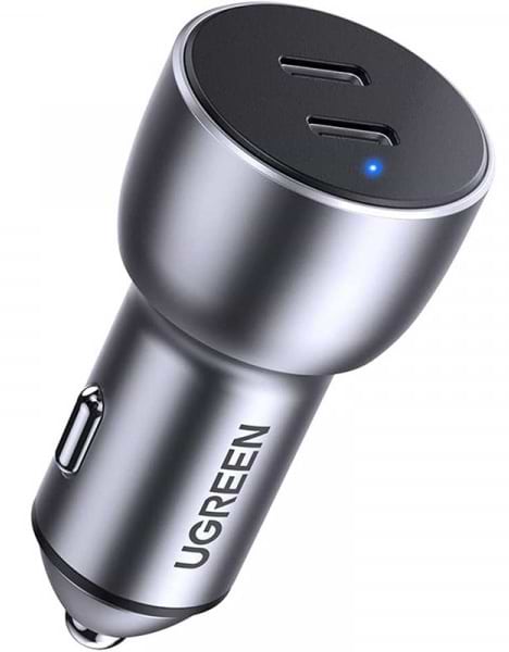 Фото - Автомобільний зарядний пристрій UGREEN QC 3.0+QC 3.0 Dual USB-C 40W CD213 (70594) Фото - Автомобільний зарядний пристрій UGREEN QC 3.0+QC 3.0 Dual USB-C 40W CD213 (70594)