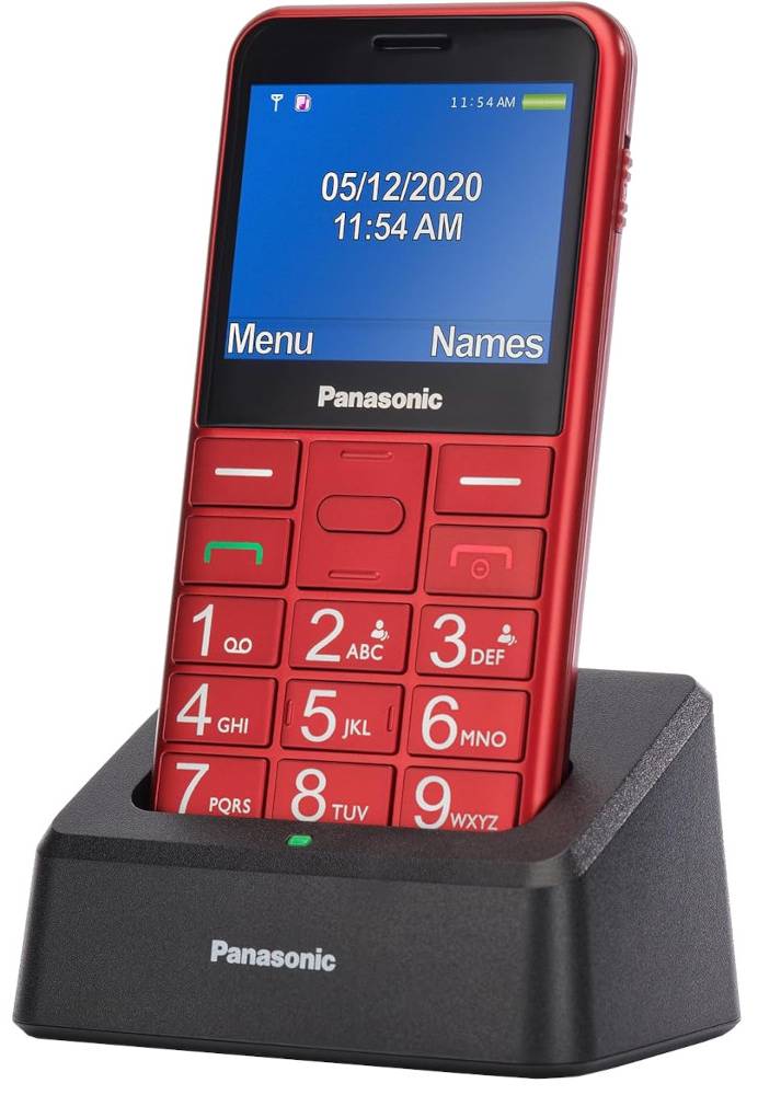 Фото - Мобільний телефон Panasonic KX-TU155EXRN Red
