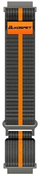 Ремешок для смарт-часов KOSPET WOVEN NULON DARK GREY 22 мм - Фото 1