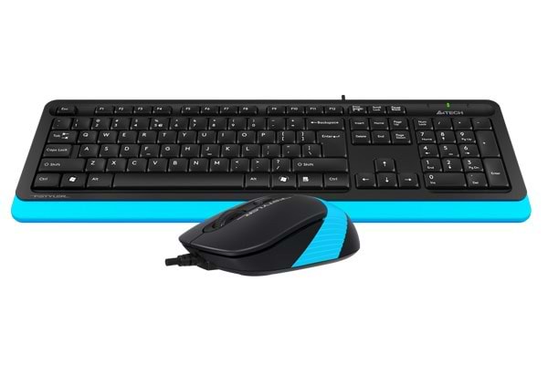 Фото - Клавіатура+миша A4tech F1010 (Blue)
