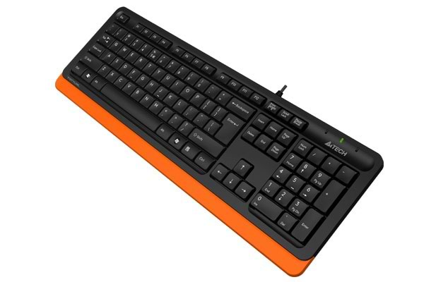 Фото - Клавіатура дротова A4tech FK10 (Orange)