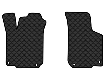 Фото - Коврики из экокожи в салон авто передние EVAtech для Octavia A4 Tour Skoda 1996-2010 1 поколение Liftback EU (SK11547AE2AV4BBB)