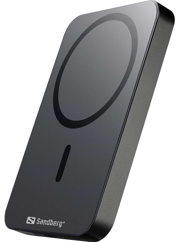 Фото - Батарея мобільна Sandberg Mag Wireless 5000mAh 20W 1USB-C Qi Wireless 15W (SAND_420-96)