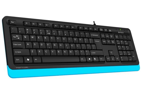 Фото - Клавіатура дротова A4tech FK10 (Blue)