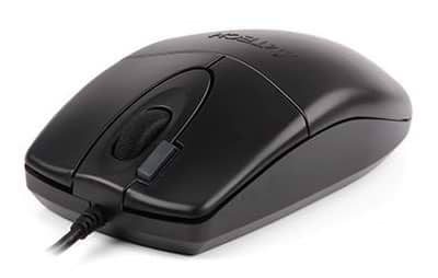 Фото - Миша дротова A4tech OP-620DS USB Black