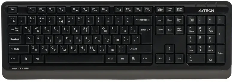 Клавиатура беспроводная A4tech FGK10 (Grey)