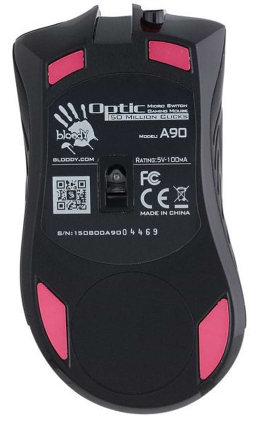 Фото - Мышь проводная игровая Bloody A90A  (Black)