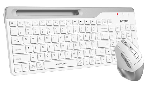 Фото - Клавиатура+мышь беспроводная A4tech FB2535C Icy White