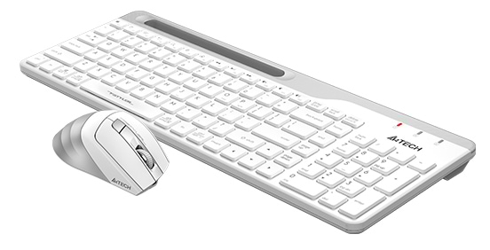 Фото - Клавиатура+мышь беспроводная A4tech FB2535C Icy White