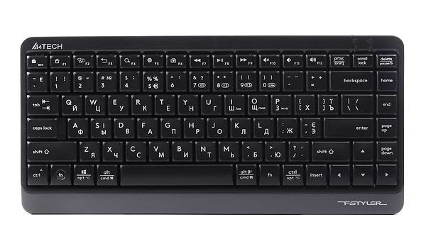 Фото - Клавіатура бездротова A4tech FBK11 Grey